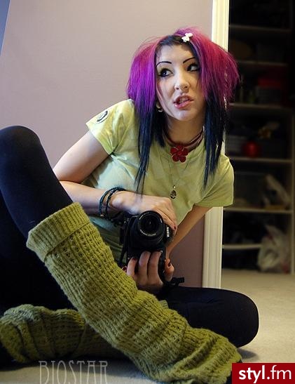 EMO Alternatywne Średnie Fryzury