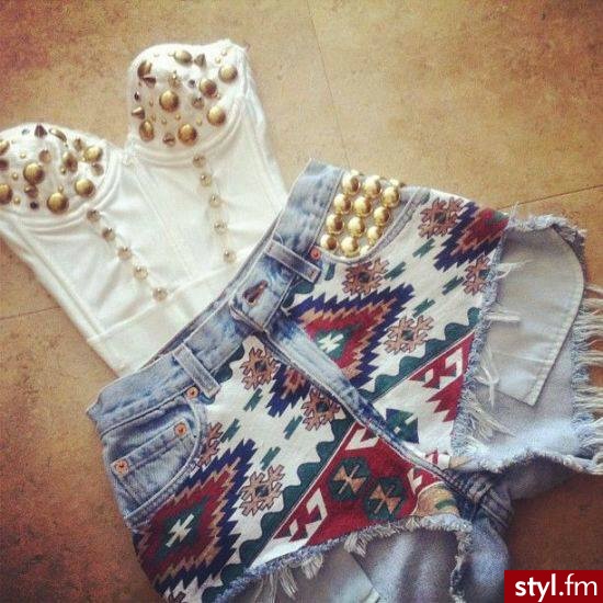 Szorty Spodnie Moda