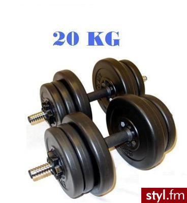 L&M Trade Profesjonalne Hantle Kompozytowe 2 X 10 Kg 51D - Bransoletki Biżuteria Moda