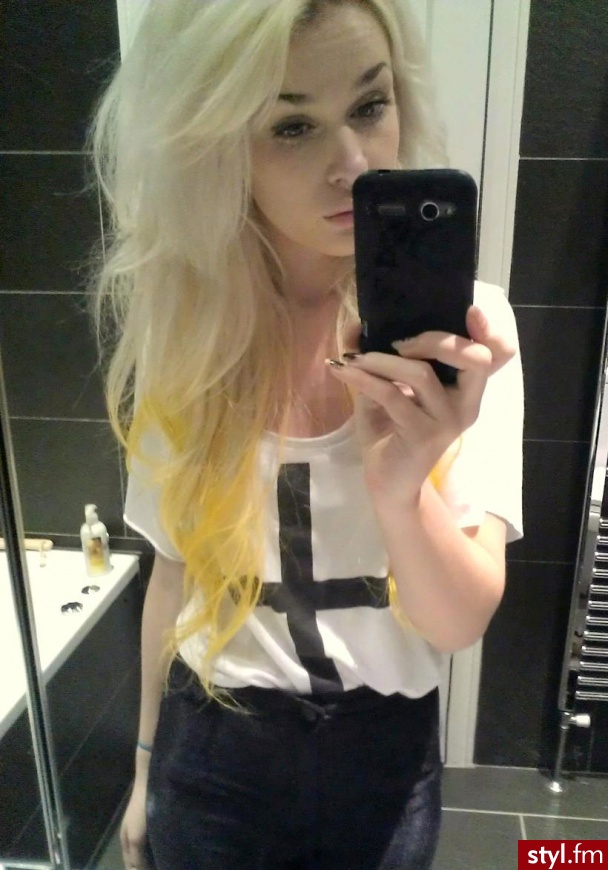 Blond Rozpuszczone Proste Na co dzień Długie Fryzury
