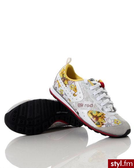 Ecko Red Floral Printed Jogger - Pozostałe Buty Moda