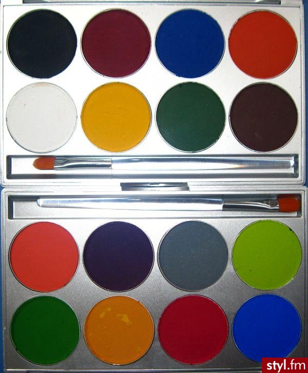makijaż. Mehron Paradise Palettes - Makijaże