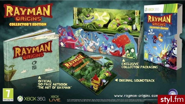 Rayman Origins - Edycja Kolekcjonerska (Gra Xbox 360) - Bransoletki Biżuteria Moda