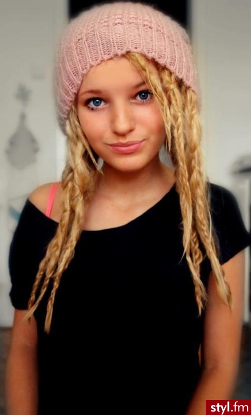Blond Warkocze Proste Na co dzień Średnie Fryzury