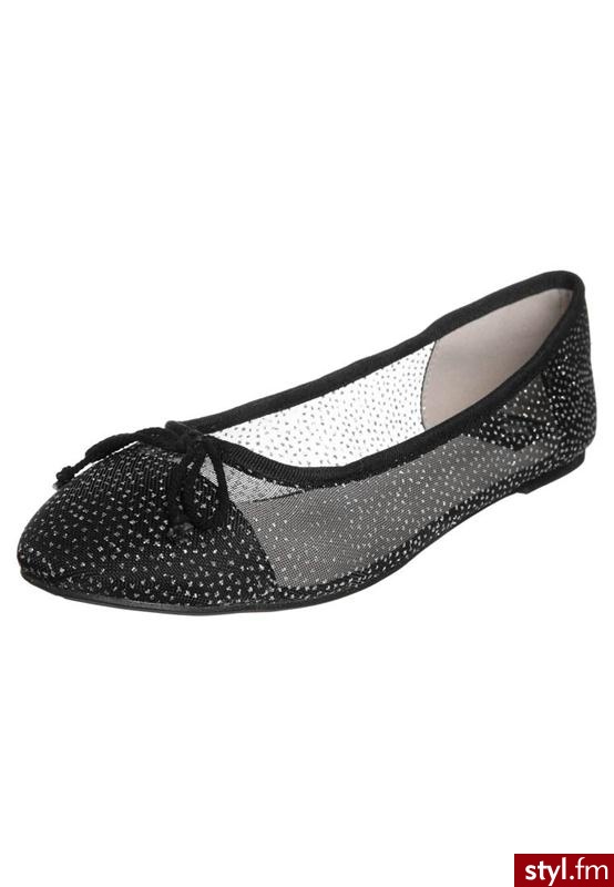 Giudecca Baleriny czarny - Balerinki Buty Moda