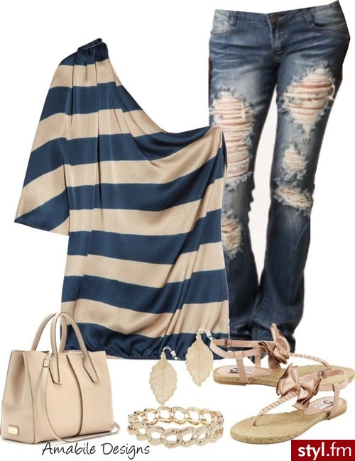Jeansy Spodnie Moda
