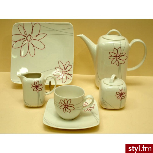 Porcelana karolina garnitur do kawy 12/27 magia s-02605/2 89600 - Pozostałe Biżuteria Moda