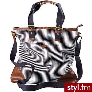 Striped bag from H&M (www.hm.com) - Polyvore. Pobrano ze strony: http://www.polyvore.com/striped_bag_from_www.hm.com/thing?id=27310169 - Pozostałe Torebki Moda