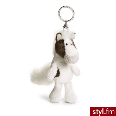 Nici Koń brelok białobrązowy 430279 - Breloki Dodatki Moda