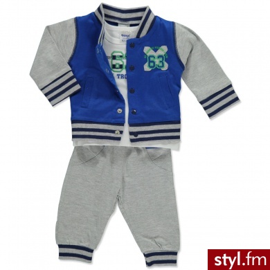DIRKJE Boys Mini Komplet 3-częściowy blue/grey niebieski - Pozostałe Biżuteria Moda