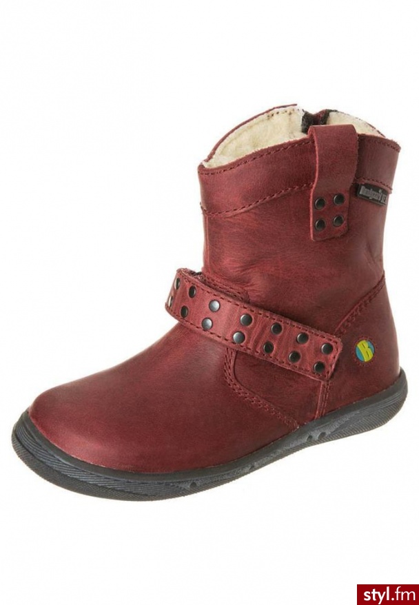 Bundgaard Botki kowbojki i motocyklowe czerwony (BG408412) - Pozostałe Buty Moda