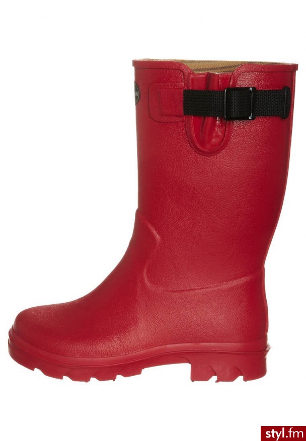 Le Chameau VIERZON JUNIOR Kalosze czerwony - Kalosze Buty Moda