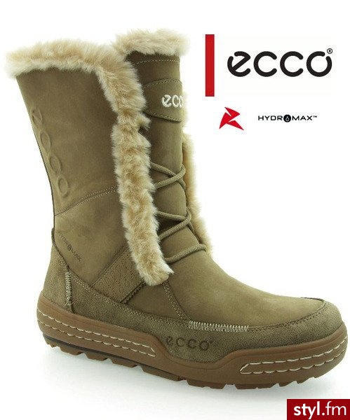 Ecco SIBERIA NAVAJO BROWN - Botki Buty Moda