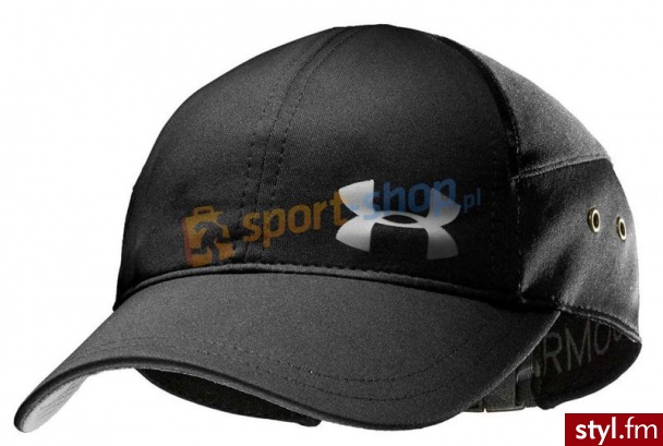 Under Armour Czapka z daszkiem Coldblack Training Cap (czarna) (1236840-001) - Nakrycia głowy Dodatki Moda