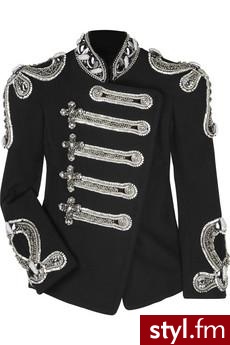 kurtka w stylu My Chemical Romance. Balmain €7,830 - Pozostałe Ciuchy Moda