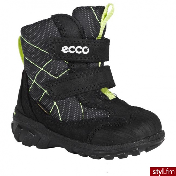ECCO Kozaki Dziecięce Track Uno 75079157585 - Kozaki Buty Moda