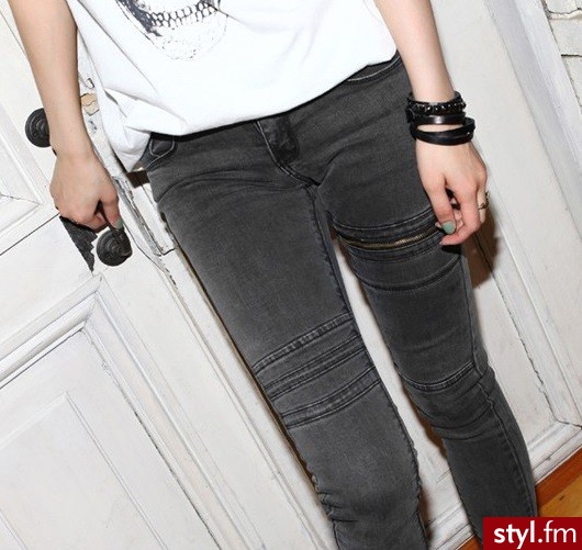Jeansy Spodnie Moda