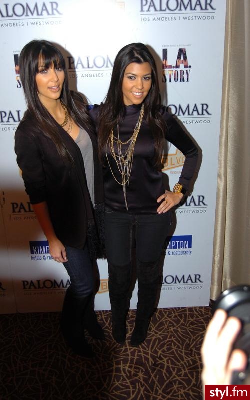 Kardashian. Kim Kardashian, Kourtney Kardashian & Karina Smirnoff - Moda uliczna Inne Moda