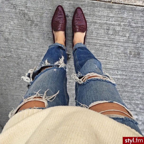 Jeansy Spodnie Moda