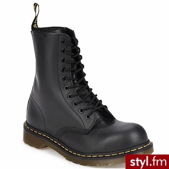 Doc Martens BUTY 1919 Black - Glany Buty Moda