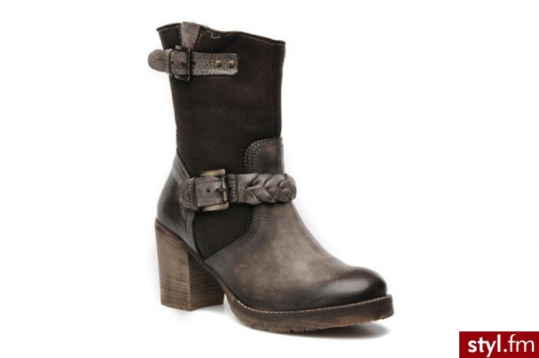Manas PÓŁBUTY I BOTKI COULA BY MANAS (Brązowy) - Botki Buty Moda