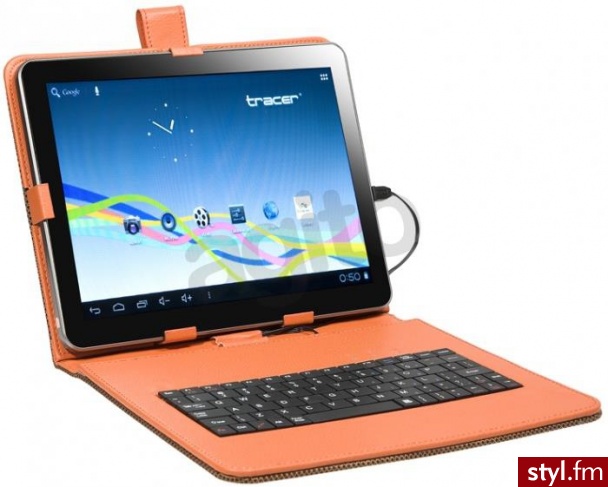 Tracer Etui z klaw. do Tabletów 9,7 Walker Orange Micro cła (TRATOR43703) - Portfele i etui Dodatki Moda