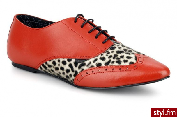 Underground BUTY SZNUROWANE PENNY BY UNDERGROUND (Czerwony) - Pozostałe Buty Moda