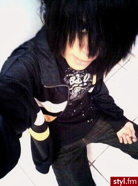 EMO Alternatywne Średnie Fryzury