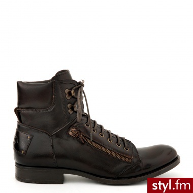 Venezia BOTKI MĘSKIE 4192 CRU TDM - Botki Buty Moda