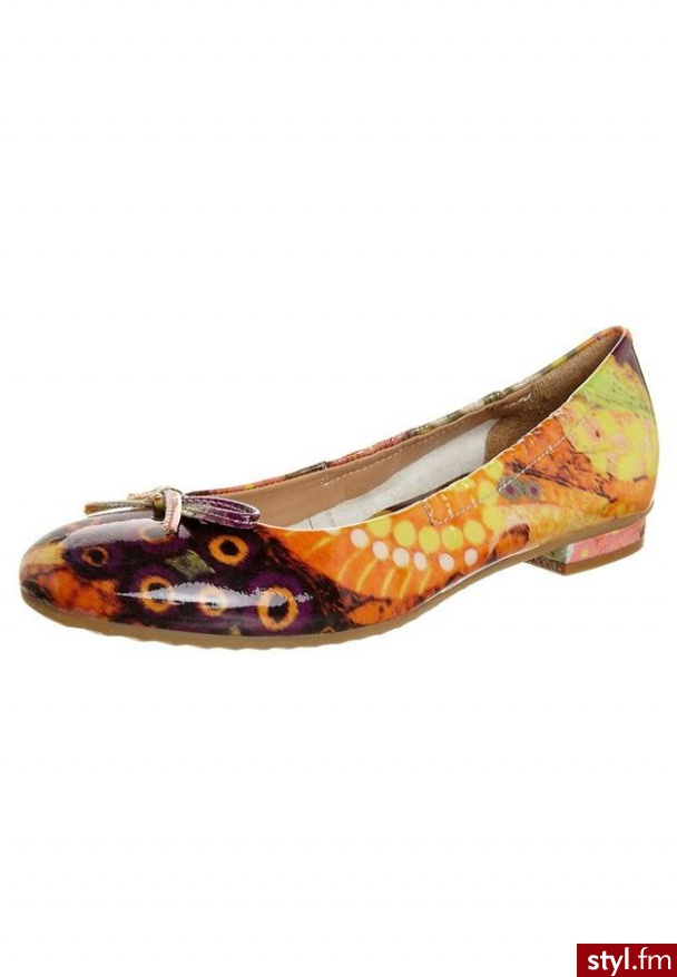 Maripé Baleriny kolorowy - Balerinki Buty Moda