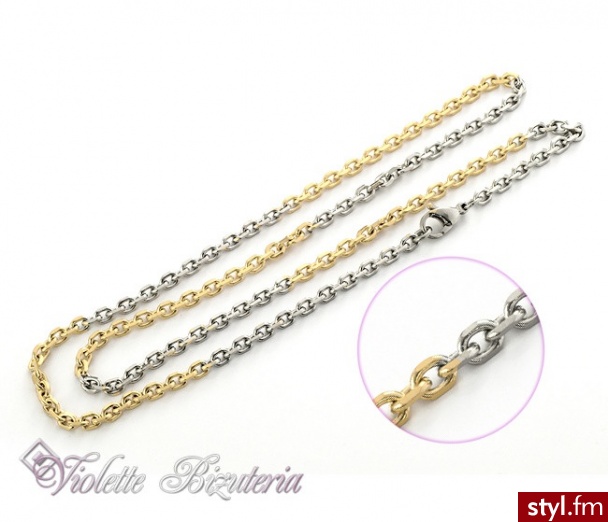 Violette Łańcuszek Ankier Stal Szlachetna 316L nr.kat.3814 - Łańcuszki Biżuteria Moda