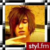 EMO Alternatywne Średnie Fryzury