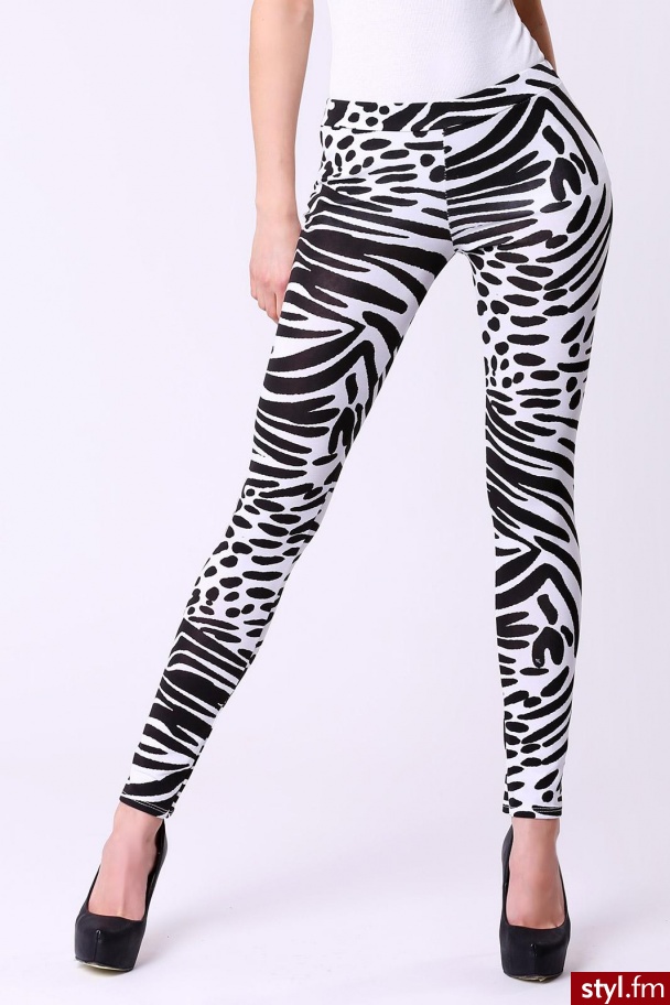 Leginsy Spodnie Moda