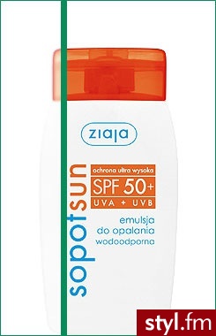 Ziaja emulsja do opalania SPF50+ 125 ml - Emu Buty Moda