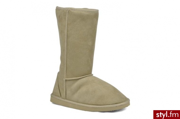 Jonak KOZAKI GUSH MICHI BY (BEŻOWY) (Beżowy) - Kozaki Buty Moda
