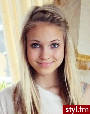 Blond Rozpuszczone Proste Na co dzień Długie Fryzury