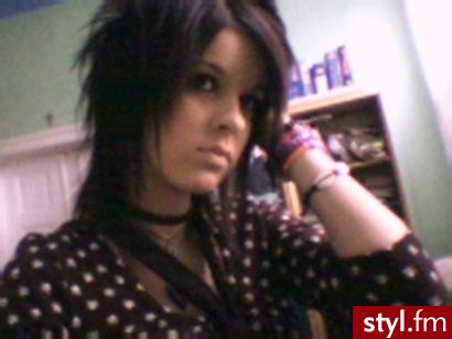 EMO Alternatywne Średnie Fryzury
