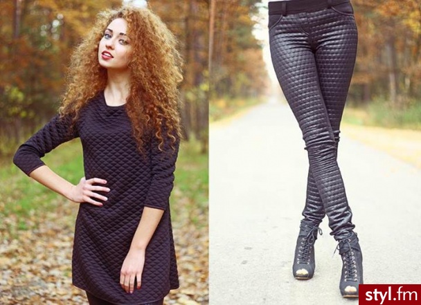 Skórzane Spodnie Moda