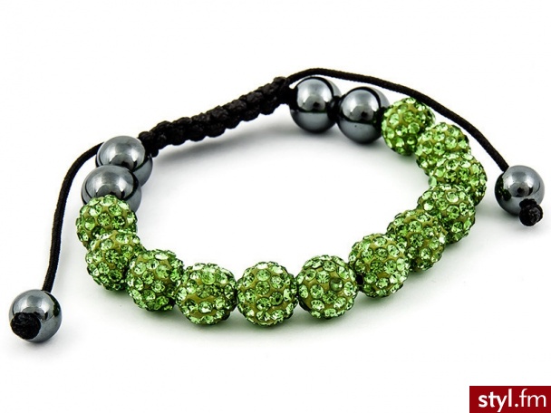 BRANSOLETKA SHAMBALLA GROSZEK - Bransoletki Biżuteria Moda
