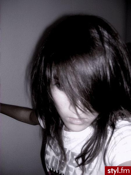 EMO Alternatywne Średnie Fryzury