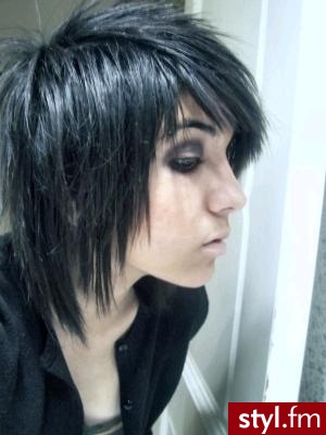 To nie mój fryz! - EMO Alternatywne Średnie Fryzury