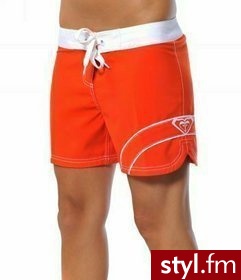 Roxy Szorty plażowe SOL Y MAR BS papaya r.S - Bluzki Ciuchy Moda