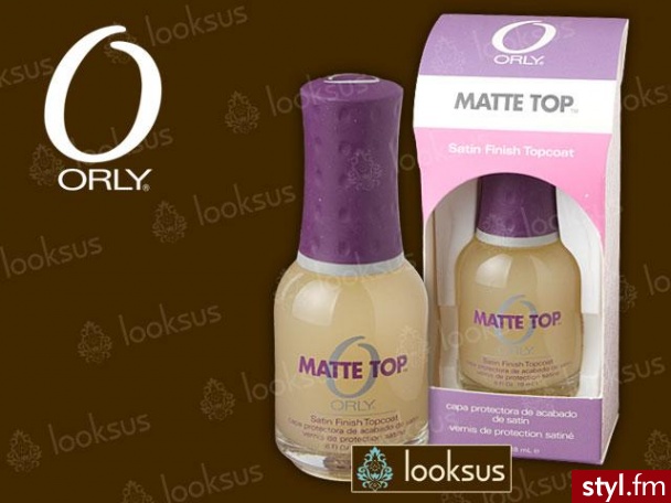 Matte Top Coat - lakier matujący, 45 zl - Paznokcie