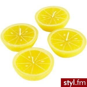 cytrynowe świeczki - 10$ - Gadżety Inne Moda
