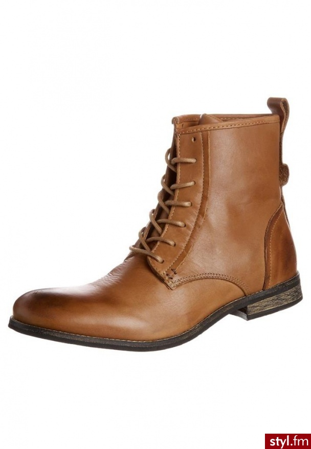 SHOE THE BEAR BOTKI SZNUROWANE BRĄZOWY (Walker) - Botki Buty Moda