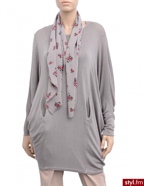 Unisono TUNIKA 34-P593 FANGO - Tuniki Ciuchy Moda