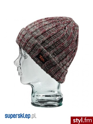 ThirtyTwo CZAPKA HAIGHT (BURGUNDY) - Nakrycia głowy Dodatki Moda