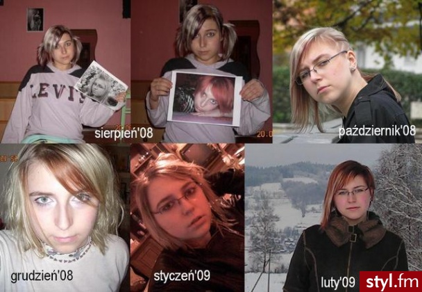 Średnie Fryzury