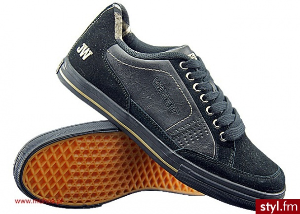 Wishot Buty sportowe Skate męskie WI-11-032-B roz. 41-45 - kolor B Czarny - Pozostałe Buty Moda