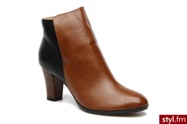 Chocolate Schubar PÓŁBUTY I BOTKI GENIE BY CHOCOLATE SCHUBAR (Brązowy) - Botki Buty Moda